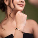 Engraved Cuff Bangle