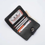 Smart Mini Wallet with Secure Button Closure