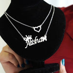 Queen butterfly necklace