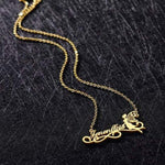 Customize Name Necklace With Fairy